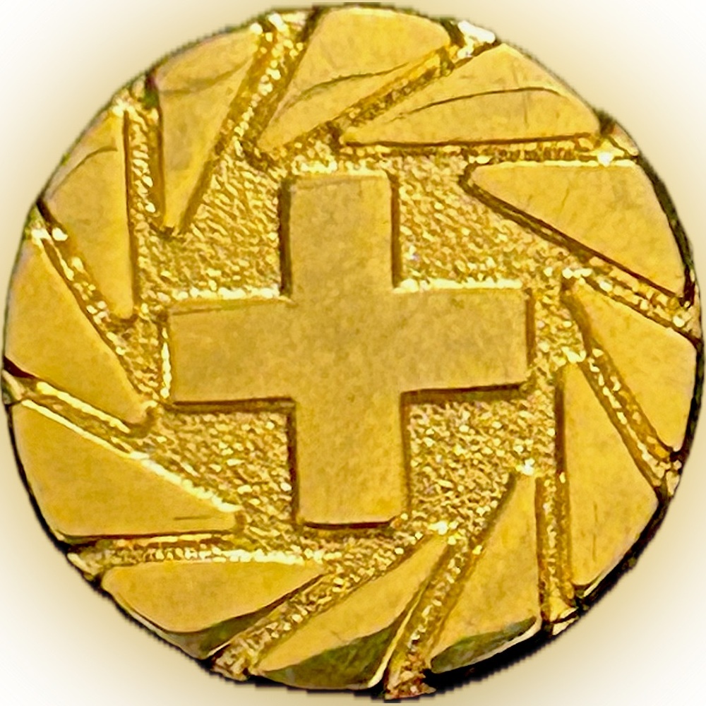 Vintage Terra Sancta Guild 1967 Israel Pin